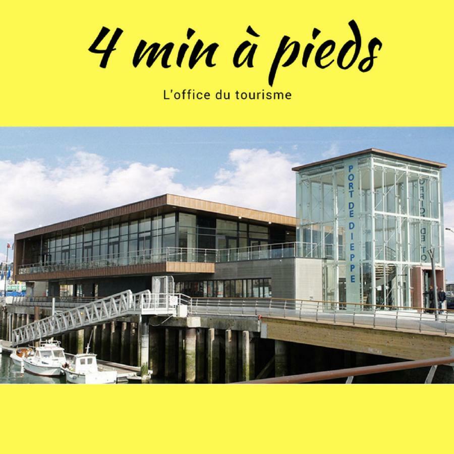 L'Etablissement La Plage A 2 Pas, Vous Propose 4 Appartements Neufs, Netflix, Lits Faits A Votre Arrivee, Serviettes De Toilette, Menage, Wifi, En Hyper Centre ,Plage A 100M, Box A Velos, Paiement 3 Fois Sans Frais, Prix Tout Compris Dieppe Eksteriør billede