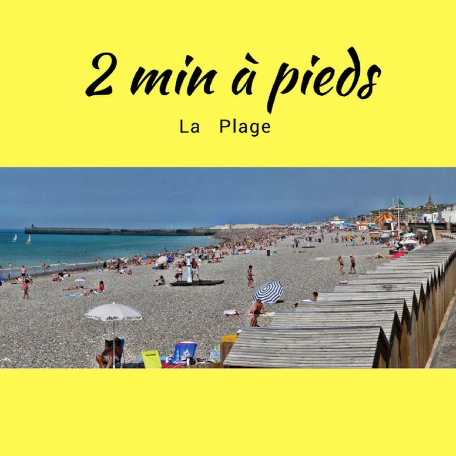 L'Etablissement La Plage A 2 Pas, Vous Propose 4 Appartements Neufs, Netflix, Lits Faits A Votre Arrivee, Serviettes De Toilette, Menage, Wifi, En Hyper Centre ,Plage A 100M, Box A Velos, Paiement 3 Fois Sans Frais, Prix Tout Compris Dieppe Eksteriør billede